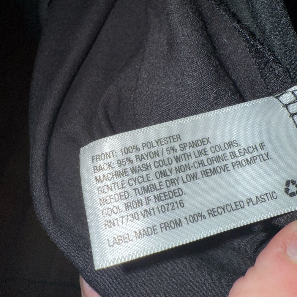 A New Day Black Sleeveless Top XL - Picture 5 of 5